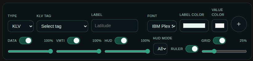 Overlay editor
