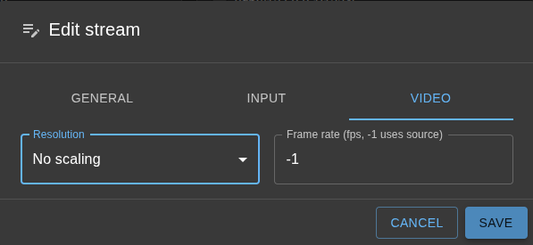 Transcoding to VP8/VP9
