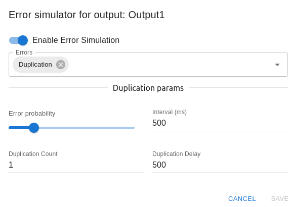 Packet duplication