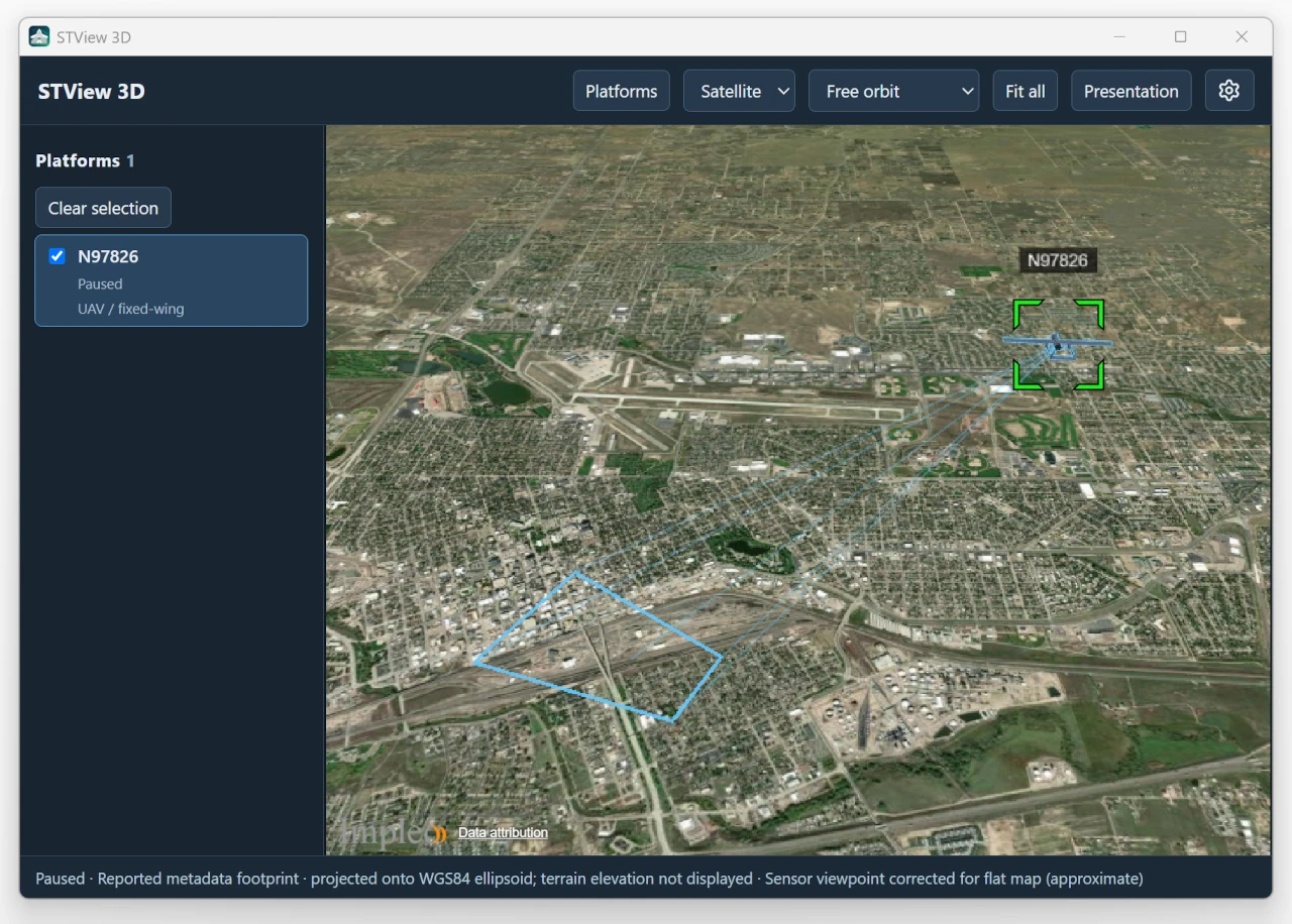 3D View.