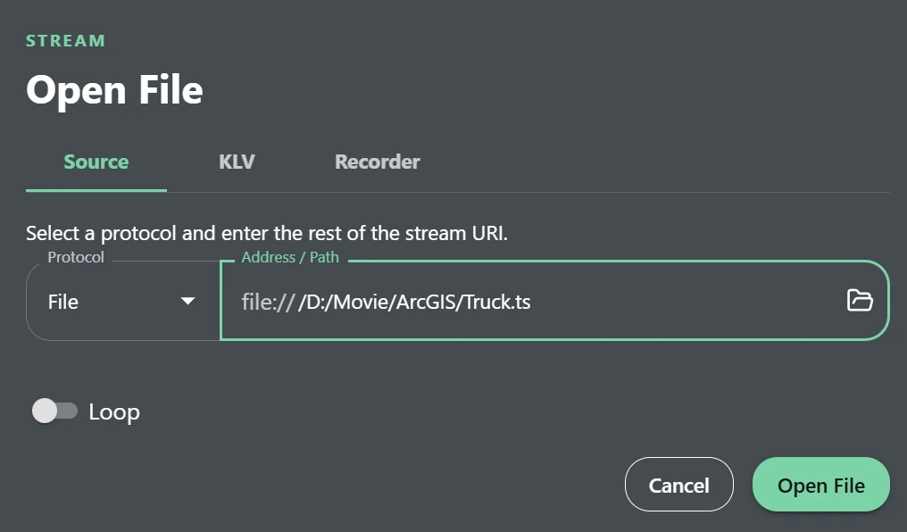 Open File