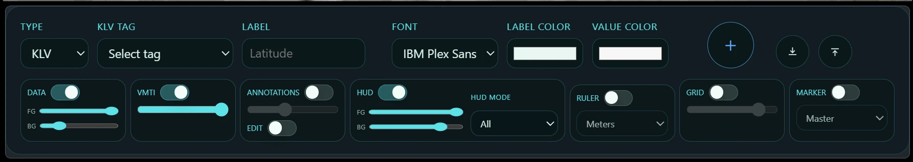 Overlay editor