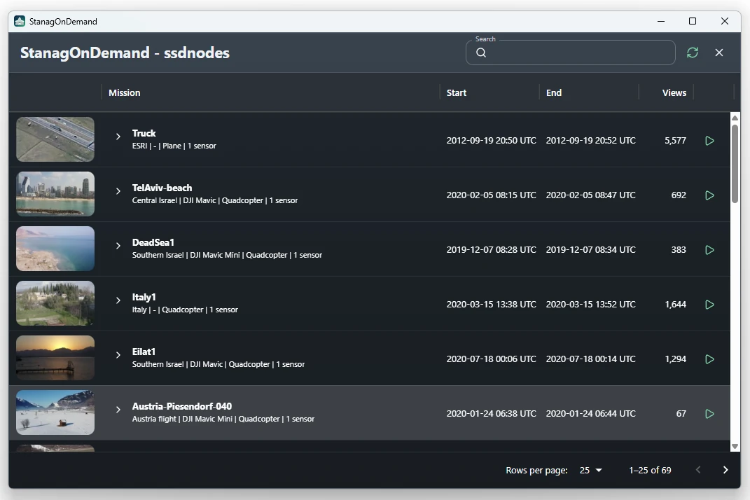 Stserver Missions