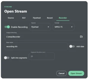 stview recording
