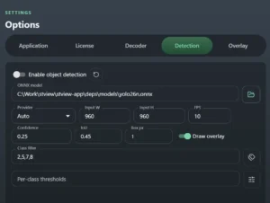 stview object detection